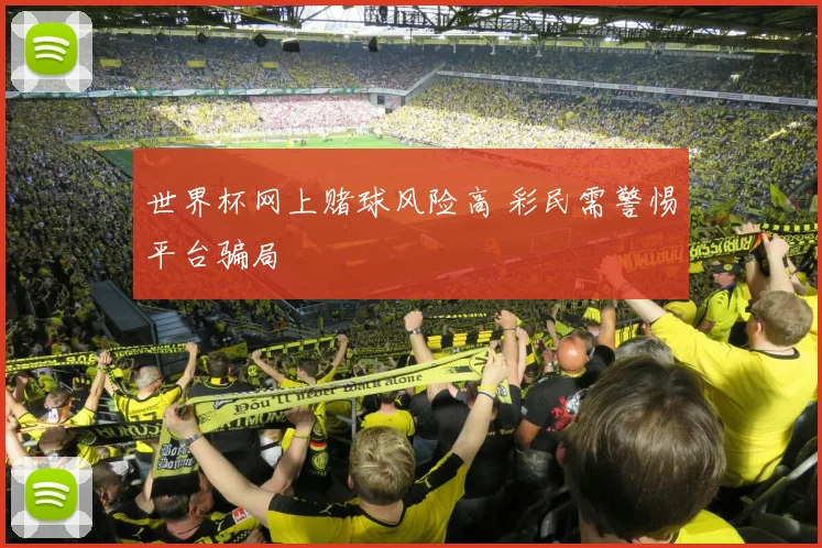 世界杯网上赌球风险高 彩民需警惕平台骗局